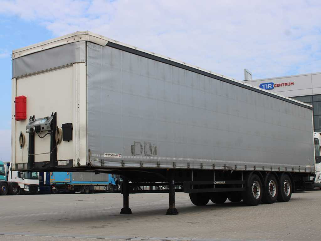 Schwarzmüller SPA 3/E, AXLES SAF, MULDA, MULTILOCK, TIRES 80% - Semiremorcă prelată: Foto 1 Schwarzmüller SPA 3/E, AXLES SAF, MULDA, MULTILOCK, TIRES 80% - Semiremorcă prelată: Foto 1