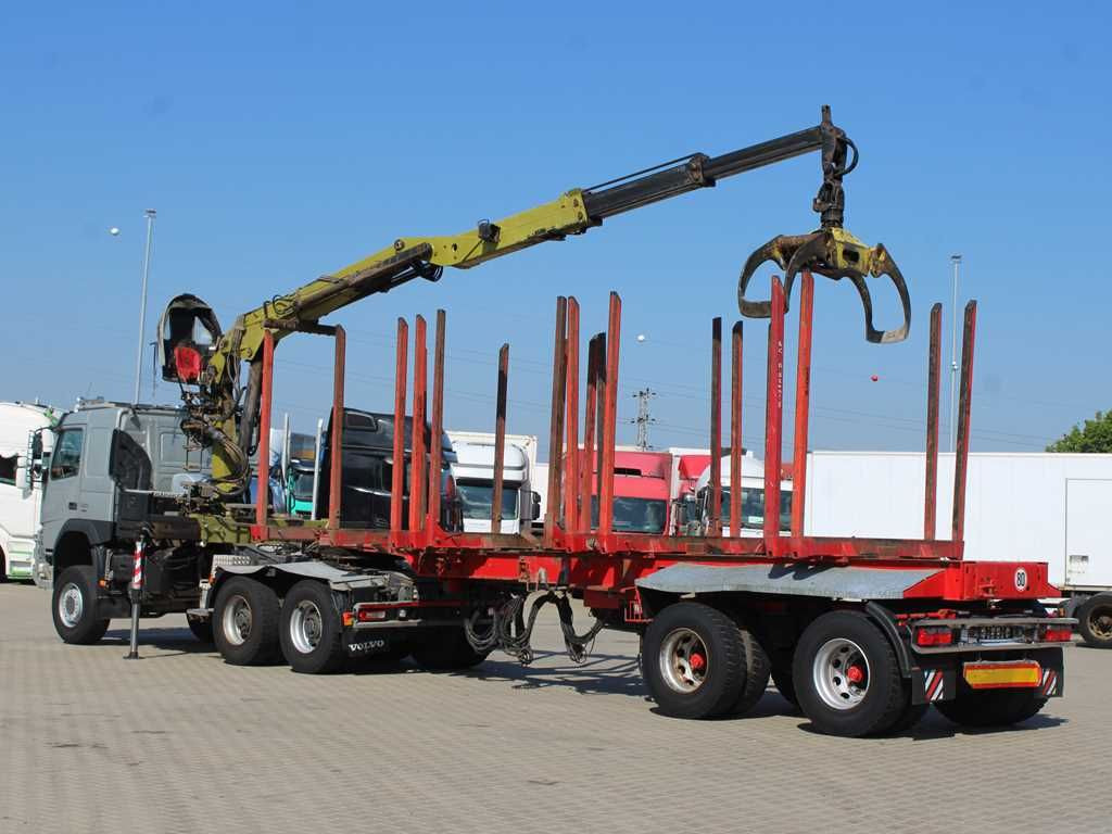 Volvo FMX 500, 6X6,LOGLIFT F265Z95 +trailer DOLL(2007) - Camion forestier, Camion cu macara: Foto 4 Volvo FMX 500, 6X6,LOGLIFT F265Z95 +trailer DOLL(2007) - Camion forestier, Camion cu macara: Foto 4