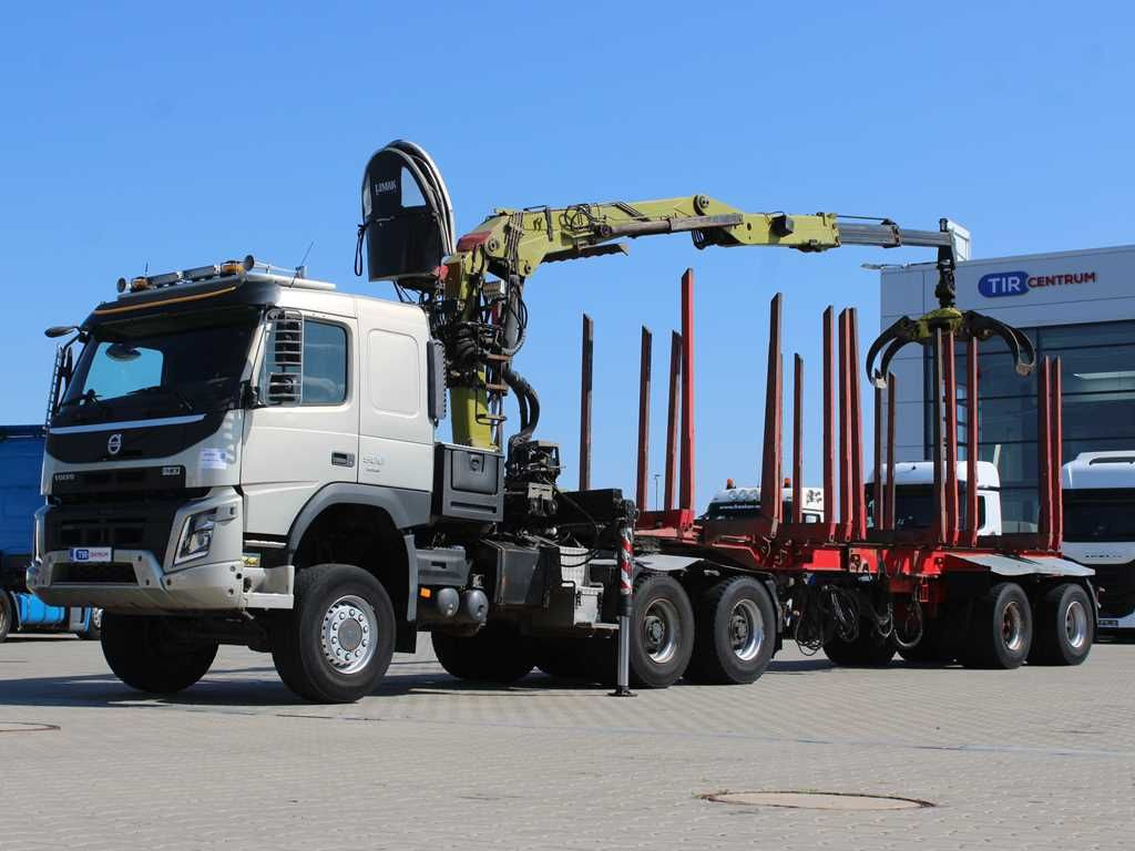 Volvo FMX 500, 6X6,LOGLIFT F265Z95 +trailer DOLL(2007) - Camion forestier, Camion cu macara: Foto 1 Volvo FMX 500, 6X6,LOGLIFT F265Z95 +trailer DOLL(2007) - Camion forestier, Camion cu macara: Foto 1