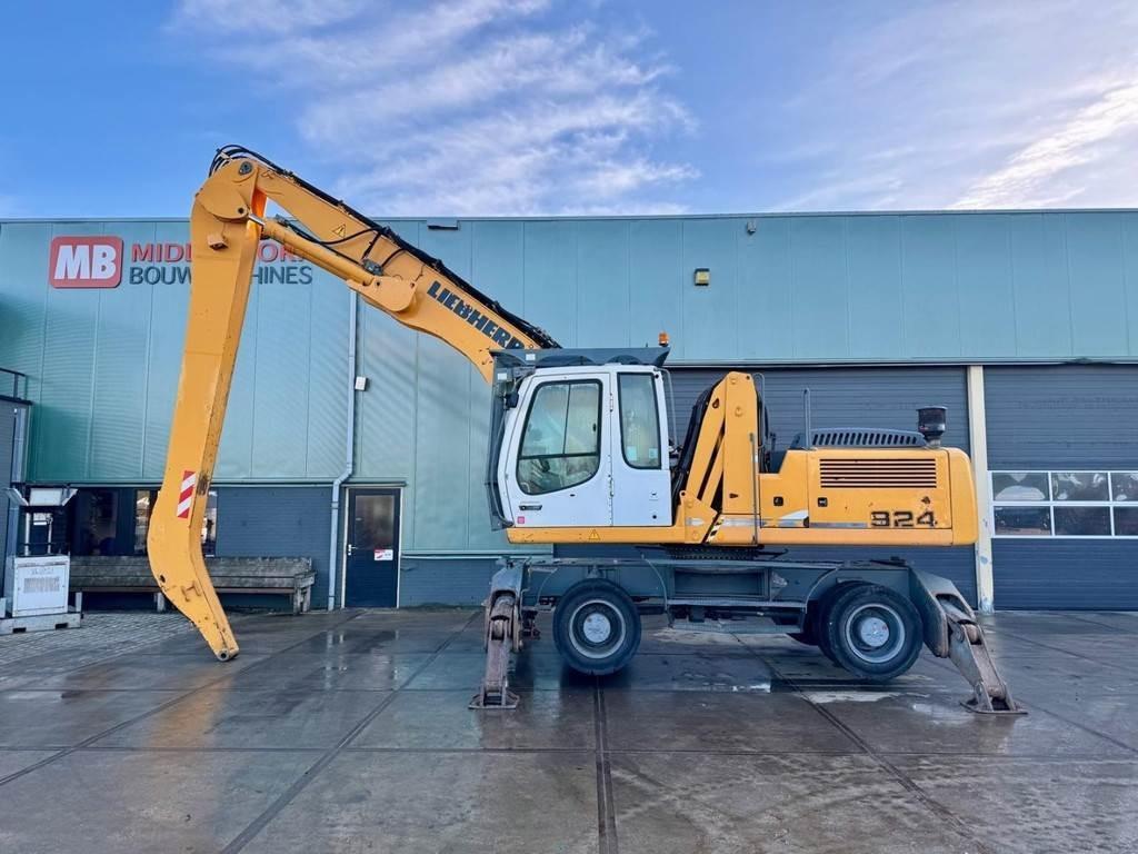 Excavator pentru manipulare de materiale Liebherr A 924 C: Foto 7