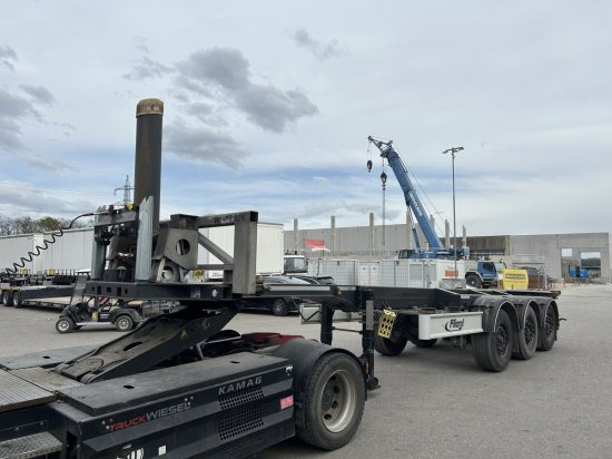 FLIEGL 30 ft Container Kippchassis ,Alufelgen - Semiremorcă transport containere/ Swap body: Foto 1 FLIEGL 30 ft Container Kippchassis ,Alufelgen - Semiremorcă transport containere/ Swap body: Foto 1