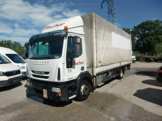 Iveco Eurocargo 120E22 Plane, Schalter LBW - Camion cu prelată: Foto 1 Iveco Eurocargo 120E22 Plane, Schalter LBW - Camion cu prelată: Foto 1
