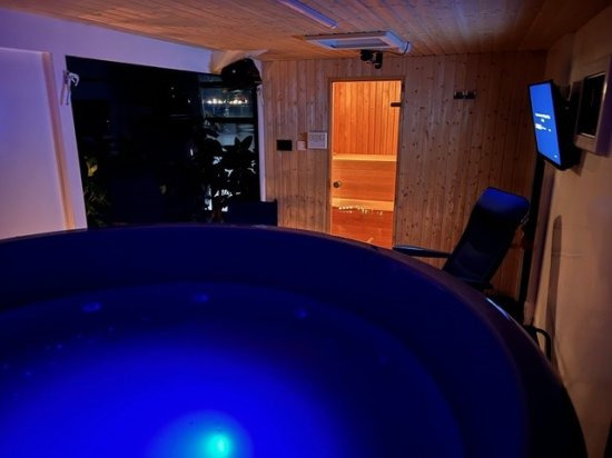 Rulotă nou Izabella Wellnessanhänger mit Sauna und Whirlpool, Stromaggregat: Foto 7