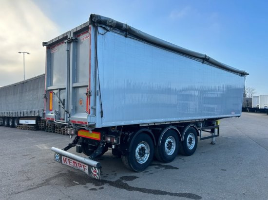 Kempf SKM 39 Alu-Kastenmulde 55m³ Rollplane - Semiremorcă basculantă: Foto 4 Kempf SKM 39 Alu-Kastenmulde 55m³ Rollplane - Semiremorcă basculantă: Foto 4