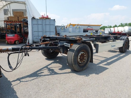 Krone AZ 18, Standard-Lafette Krone-Achsen, - Remorcă transport containere/ Swap body: Foto 5 Krone AZ 18, Standard-Lafette Krone-Achsen, - Remorcă transport containere/ Swap body: Foto 5
