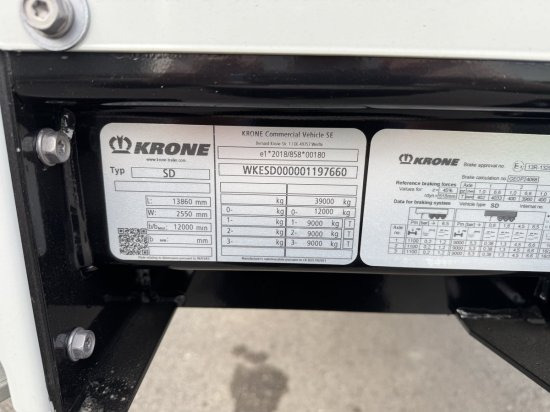Semiremorcă prelată nou Krone Profi Liner, Liftachse,: Foto 8