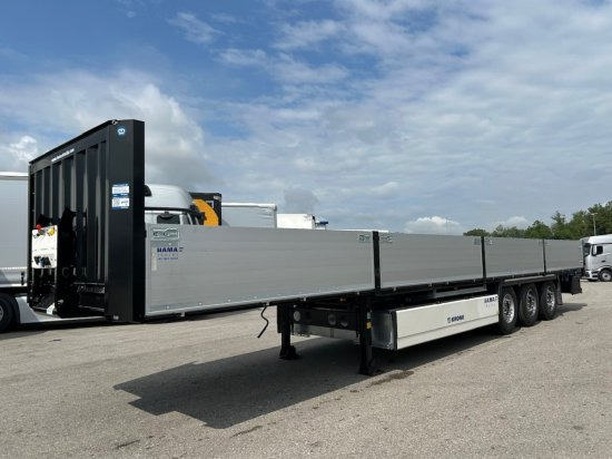 Krone Profi Liner SDP 27 Baustoff Auflieger Neu, 1-A Liftachse, mehrere Einheiten vorhanden - Semiremorcă platformă: Foto 1 Krone Profi Liner SDP 27 Baustoff Auflieger Neu, 1-A Liftachse, mehrere Einheiten vorhanden - Semiremorcă platformă: Foto 1