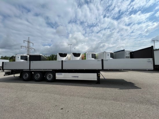 Krone Profi Liner SDP 27 Baustoff Auflieger Neu, 1-A Liftachse, mehrere Einheiten vorhanden - Semiremorcă platformă: Foto 4 Krone Profi Liner SDP 27 Baustoff Auflieger Neu, 1-A Liftachse, mehrere Einheiten vorhanden - Semiremorcă platformă: Foto 4