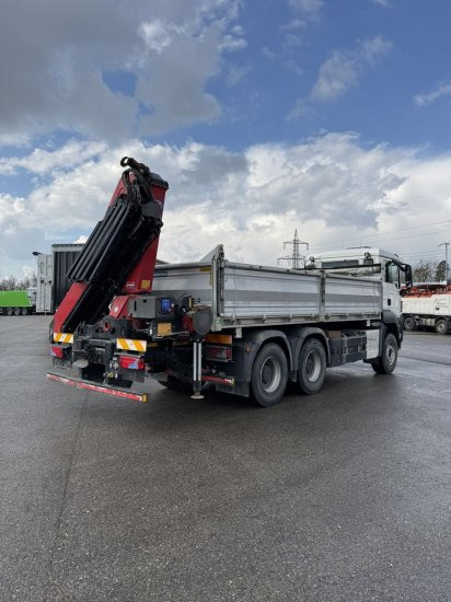 MAN TGS 26.430 6x4 3-Seitenkipper, HMF 2020K-RC Heckkran abnehmbar, - Camion basculantă, Camion cu macara: Foto 4 MAN TGS 26.430 6x4 3-Seitenkipper, HMF 2020K-RC Heckkran abnehmbar, - Camion basculantă, Camion cu macara: Foto 4