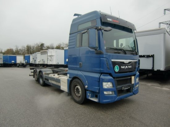 MAN TGX 26.440 BDF, XXL, Retarder, Automatik, E6, Liftachse, - Camion transport containere/ Swap body: Foto 3 MAN TGX 26.440 BDF, XXL, Retarder, Automatik, E6, Liftachse, - Camion transport containere/ Swap body: Foto 3