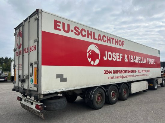 Menci Fleischkühler Rohrbahnen, Liftachse, BPW, light weight - Semiremorcă izoterma: Foto 2 Menci Fleischkühler Rohrbahnen, Liftachse, BPW, light weight - Semiremorcă izoterma: Foto 2