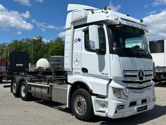 Mercedes-Benz Actros 2545 6x2 BDF E6, Retarder, Alufelgen - Camion transport containere/ Swap body: Foto 3 Mercedes-Benz Actros 2545 6x2 BDF E6, Retarder, Alufelgen - Camion transport containere/ Swap body: Foto 3