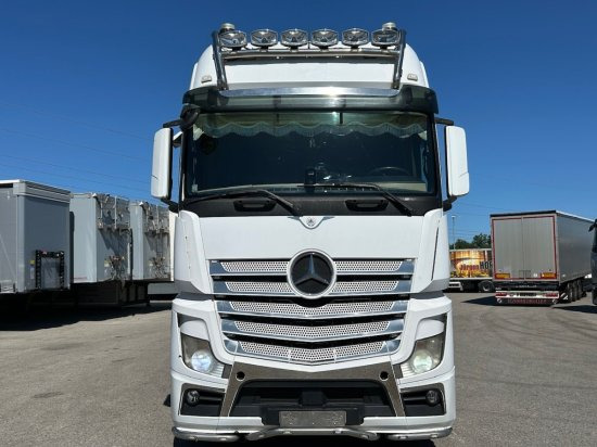 Mercedes-Benz Actros 2545 L 6x2, Retarder, Pritsche, Hiab XS 166 D-4 PRO, E5 - Camion platformă, Camion cu macara: Foto 2 Mercedes-Benz Actros 2545 L 6x2, Retarder, Pritsche, Hiab XS 166 D-4 PRO, E5 - Camion platformă, Camion cu macara: Foto 2