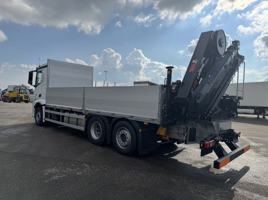 Mercedes-Benz Actros 2653, Retarder, Pritsche, Hiab Hipro 232 ES5 - Camion platformă, Camion cu macara: Foto 4 Mercedes-Benz Actros 2653, Retarder, Pritsche, Hiab Hipro 232 ES5 - Camion platformă, Camion cu macara: Foto 4