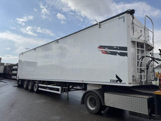 STAS Schubboden S300 ZX, 2xLiftachse, Funk, Getreidegosse, 7mm - Semiremorcă cu podea culisantă: Foto 3 STAS Schubboden S300 ZX, 2xLiftachse, Funk, Getreidegosse, 7mm - Semiremorcă cu podea culisantă: Foto 3