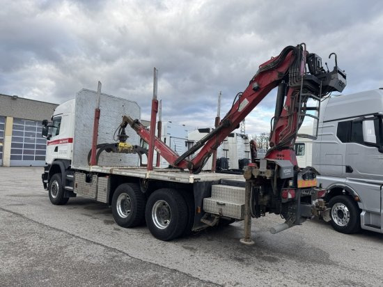 Scania G490 6X6 Blatt-Blatt Penz Kran 12.Z8.70 - Camion forestier, Camion cu macara: Foto 4 Scania G490 6X6 Blatt-Blatt Penz Kran 12.Z8.70 - Camion forestier, Camion cu macara: Foto 4