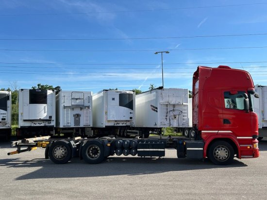 Scania R410 6x2 Topline, BDF, E6, Automatik, Redarter, Standklima, Liftachse - Camion transport containere/ Swap body: Foto 4 Scania R410 6x2 Topline, BDF, E6, Automatik, Redarter, Standklima, Liftachse - Camion transport containere/ Swap body: Foto 4