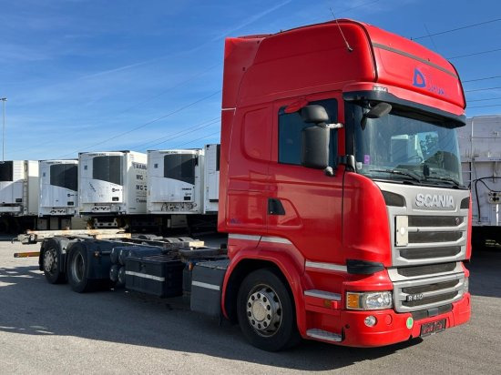 Scania R410 6x2 Topline, BDF, E6, Automatik, Redarter, Standklima, Liftachse - Camion transport containere/ Swap body: Foto 3 Scania R410 6x2 Topline, BDF, E6, Automatik, Redarter, Standklima, Liftachse - Camion transport containere/ Swap body: Foto 3