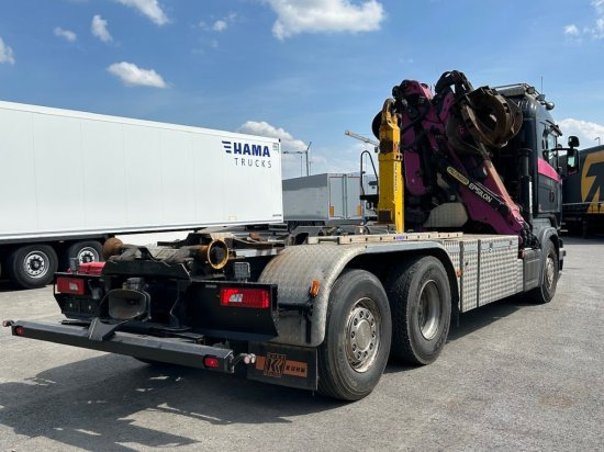 Scania R580 6x2, Schrottkran, E6, Lenk-Lift-Achse - Camion cu cârlig, Camion cu macara: Foto 5 Scania R580 6x2, Schrottkran, E6, Lenk-Lift-Achse - Camion cu cârlig, Camion cu macara: Foto 5