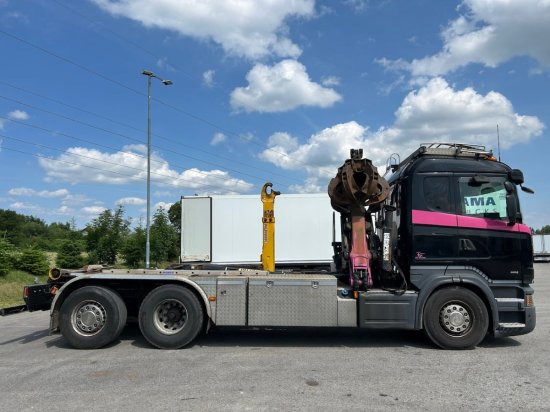 Scania R580 6x2, Schrottkran, E6, Lenk-Lift-Achse - Camion cu cârlig, Camion cu macara: Foto 4 Scania R580 6x2, Schrottkran, E6, Lenk-Lift-Achse - Camion cu cârlig, Camion cu macara: Foto 4