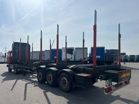 Schwarzmüller Holzauflieger 6 Rungenpaare, BPW-Achsen - Semiremorcă transport busteni: Foto 5 Schwarzmüller Holzauflieger 6 Rungenpaare, BPW-Achsen - Semiremorcă transport busteni: Foto 5