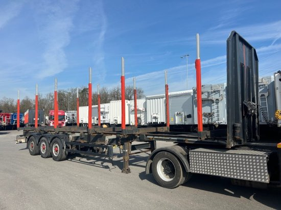 Schwarzmüller Holzauflieger 6 Rungenpaare, BPW-Achsen - Semiremorcă transport busteni: Foto 3 Schwarzmüller Holzauflieger 6 Rungenpaare, BPW-Achsen - Semiremorcă transport busteni: Foto 3