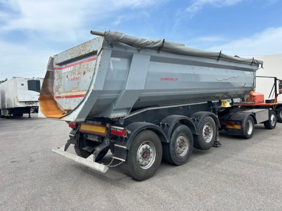 Schwarzmüller Kippmulde 25m³, SAF, Rollplane, Podest, HYVA - Semiremorcă basculantă: Foto 4 Schwarzmüller Kippmulde 25m³, SAF, Rollplane, Podest, HYVA - Semiremorcă basculantă: Foto 4