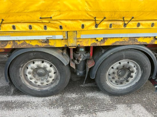 Semiremorcă prelată Schwarzmüller Spezialauflieger Schräglader, Coilmulde, Liftachse,  Edscha-Verdeck,: Foto 14