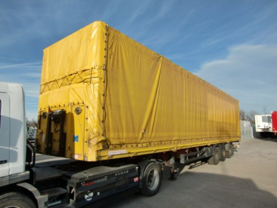 Schwarzmüller Spezialauflieger Schräglader, Coilmulde mehrere Einheiten verfügbar - Semiremorcă prelată: Foto 1 Schwarzmüller Spezialauflieger Schräglader, Coilmulde mehrere Einheiten verfügbar - Semiremorcă prelată: Foto 1