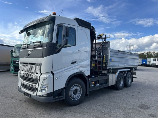 Volvo FH 500 3-Seiten Meiller Kipper mit Palfinger PK22002EH, Retarder, - Camion basculantă: Foto 1 Volvo FH 500 3-Seiten Meiller Kipper mit Palfinger PK22002EH, Retarder, - Camion basculantă: Foto 1