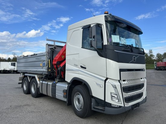 Volvo FH 500 3-Seiten Meiller Kipper mit Palfinger PK22002EH, Retarder, - Camion basculantă: Foto 3 Volvo FH 500 3-Seiten Meiller Kipper mit Palfinger PK22002EH, Retarder, - Camion basculantă: Foto 3