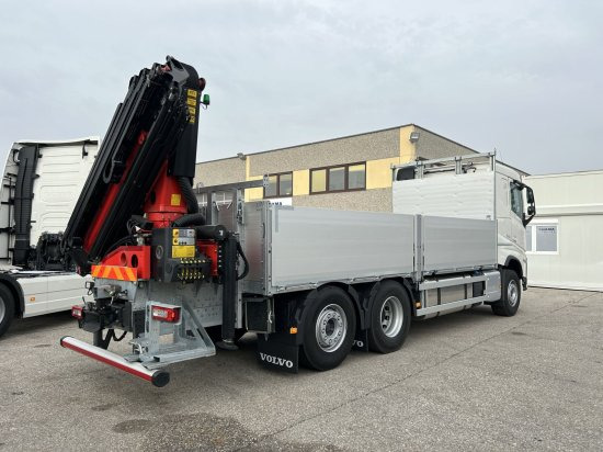 Volvo FH 500 6X2 Euro6, Retarder, Pritsche, Palfinger PK22002-EH - Camion platformă, Camion cu macara: Foto 4 Volvo FH 500 6X2 Euro6, Retarder, Pritsche, Palfinger PK22002-EH - Camion platformă, Camion cu macara: Foto 4