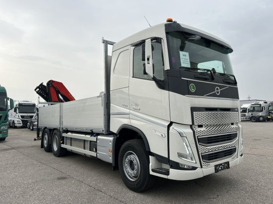 Volvo FH 500 6X2 Euro6, Retarder, Pritsche, Palfinger PK22002-EH - Camion platformă, Camion cu macara: Foto 3 Volvo FH 500 6X2 Euro6, Retarder, Pritsche, Palfinger PK22002-EH - Camion platformă, Camion cu macara: Foto 3