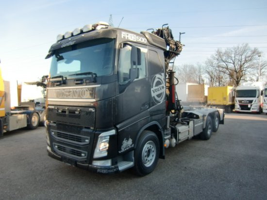 Volvo FH 500 6x2, Schrottkran, Waage, E6, Liftachse - Camion cu cârlig, Camion cu macara: Foto 1 Volvo FH 500 6x2, Schrottkran, Waage, E6, Liftachse - Camion cu cârlig, Camion cu macara: Foto 1