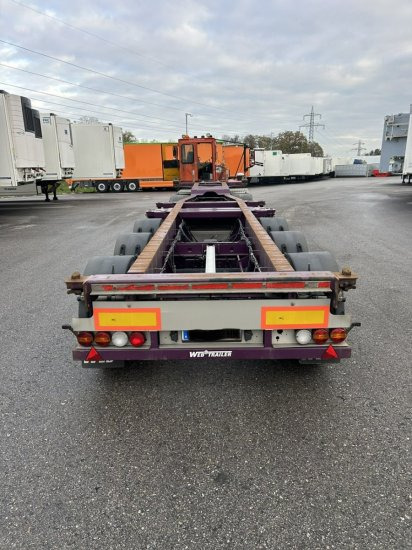 Web Trailer LPRS24 Heckschieber 1x20 ft 2x20 ft 1x40 ft 3 Stück - Semiremorcă transport containere/ Swap body: Foto 5 Web Trailer LPRS24 Heckschieber 1x20 ft 2x20 ft 1x40 ft 3 Stück - Semiremorcă transport containere/ Swap body: Foto 5
