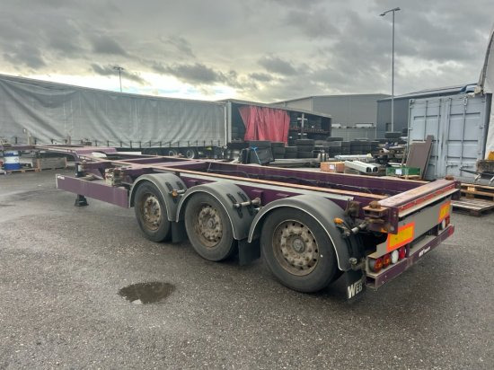 Web Trailer LPRS24 Heckschieber 1x20 ft 2x20 ft 1x40 ft - Semiremorcă transport containere/ Swap body: Foto 4 Web Trailer LPRS24 Heckschieber 1x20 ft 2x20 ft 1x40 ft - Semiremorcă transport containere/ Swap body: Foto 4