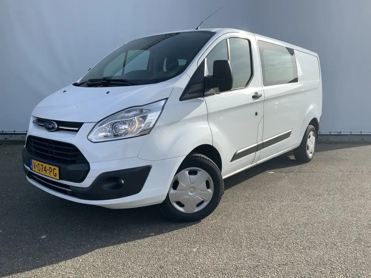 Ford Transit Custom 290 2.0 TDCI L2H1 6 Zits Trend DC Airco Cruise Tre - Autoutilitară cabină dublă: Foto 1 Ford Transit Custom 290 2.0 TDCI L2H1 6 Zits Trend DC Airco Cruise Tre - Autoutilitară cabină dublă: Foto 1