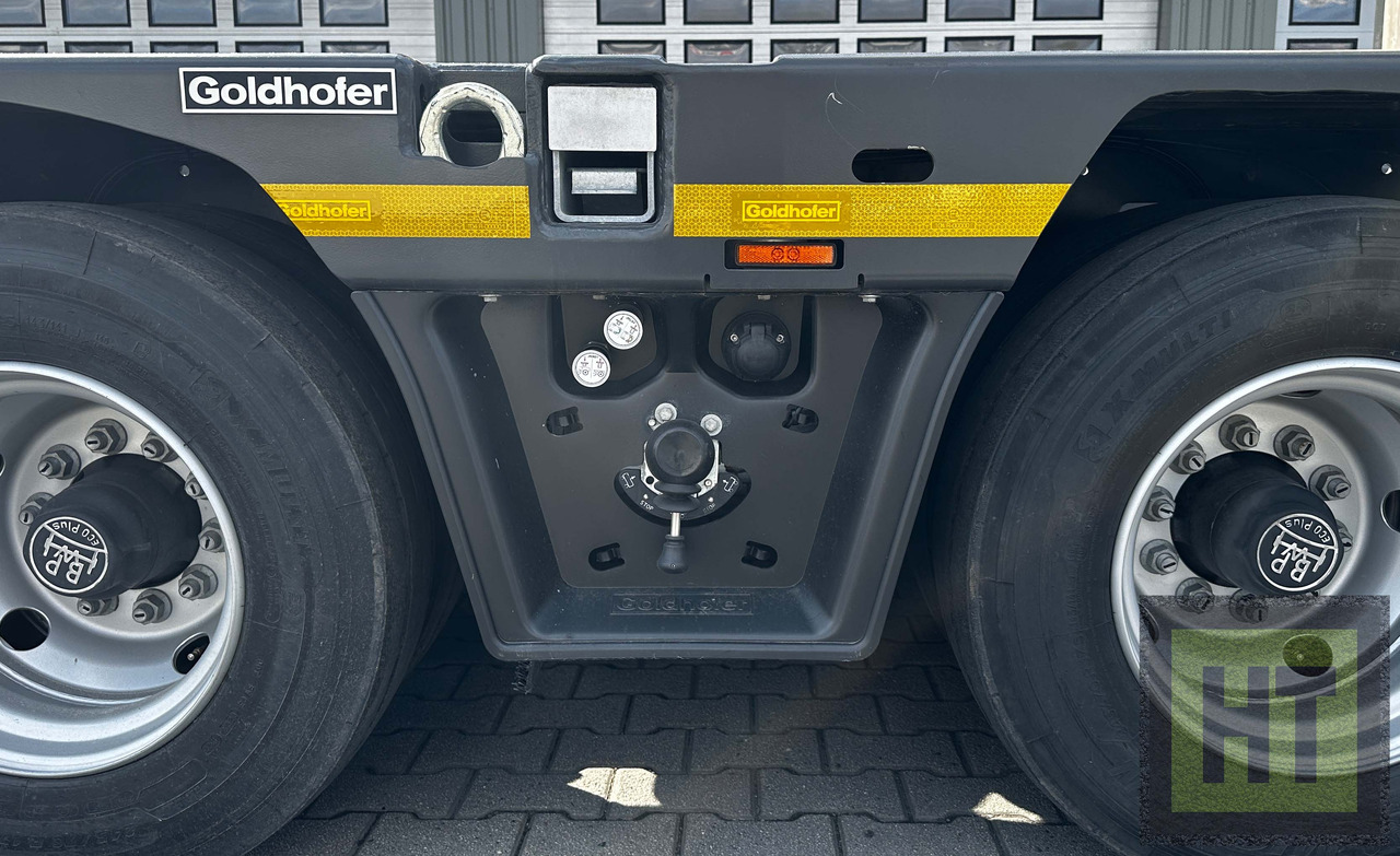 Goldhofer 4-Achs-Tele-Semi mit hydr. Doppelklapprampen - Semiremorcă transport agabaritic: Foto 5 Goldhofer 4-Achs-Tele-Semi mit hydr. Doppelklapprampen - Semiremorcă transport agabaritic: Foto 5
