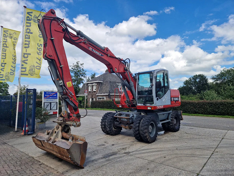 Terex TW160 inclusief kantelbak (1.98m.) - Excavator pe roţi: Foto 1 Terex TW160 inclusief kantelbak (1.98m.) - Excavator pe roţi: Foto 1