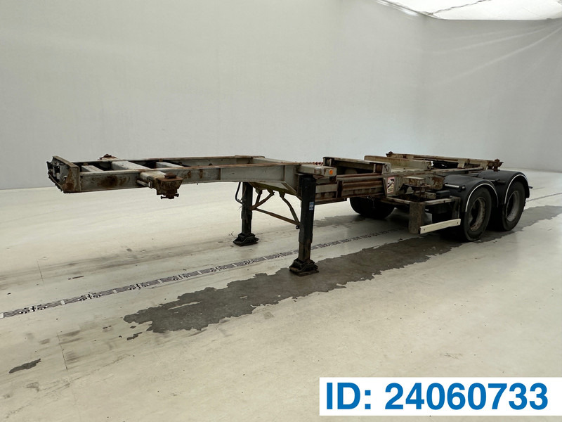 ASCA Bi-train skelet 20 ft - Semiremorcă transport containere/ Swap body: Foto 1 ASCA Bi-train skelet 20 ft - Semiremorcă transport containere/ Swap body: Foto 1