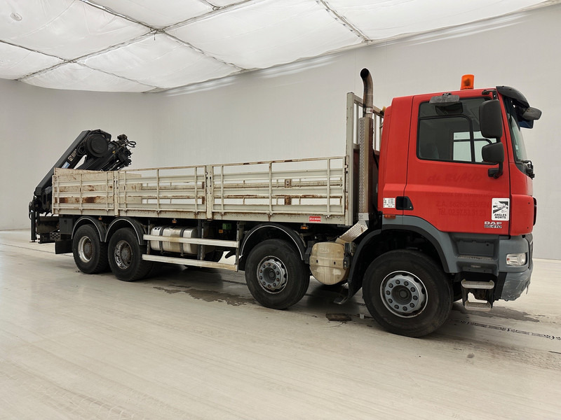 DAF CF85.410 - 8x4 - Camion platformă, Camion cu macara: Foto 3 DAF CF85.410 - 8x4 - Camion platformă, Camion cu macara: Foto 3