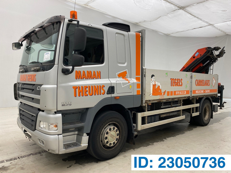DAF CF85.410 - Camion platformă, Camion cu macara: Foto 1 DAF CF85.410 - Camion platformă, Camion cu macara: Foto 1