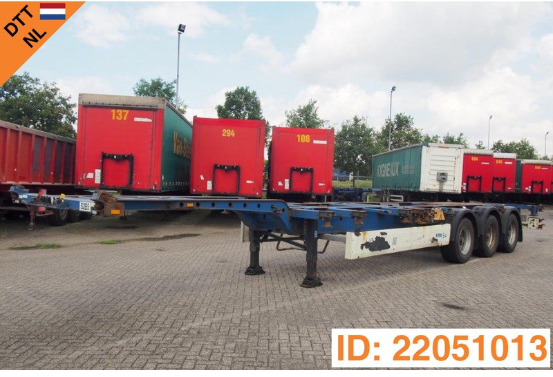 Krone Polyvalent skelet 20-30-40-45 ft - Semiremorcă transport containere/ Swap body: Foto 1 Krone Polyvalent skelet 20-30-40-45 ft - Semiremorcă transport containere/ Swap body: Foto 1