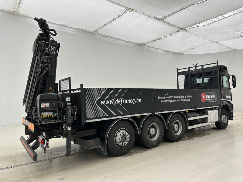 Mercedes-Benz Arocs 3240 - 8x4 - Camion platformă, Camion cu macara: Foto 4 Mercedes-Benz Arocs 3240 - 8x4 - Camion platformă, Camion cu macara: Foto 4