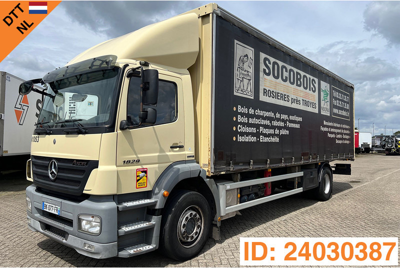 Mercedes-Benz Axor 1828 - Camion cu prelată: Foto 1 Mercedes-Benz Axor 1828 - Camion cu prelată: Foto 1