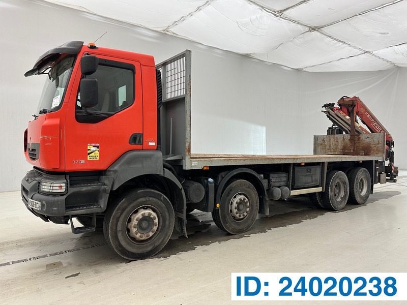 Renault Kerax 370 DXi - 8x4* - Camion platformă, Camion cu macara: Foto 1 Renault Kerax 370 DXi - 8x4* - Camion platformă, Camion cu macara: Foto 1