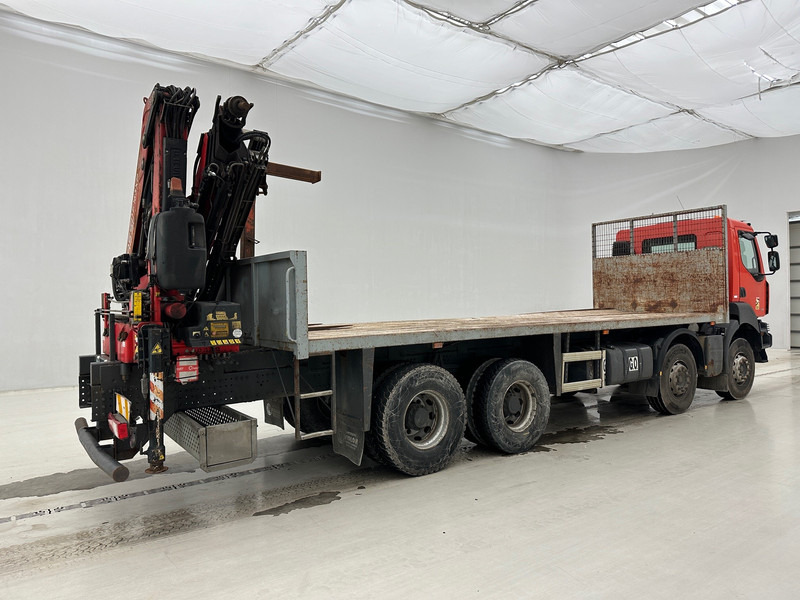 Renault Kerax 370 DXi - 8x4 - Camion platformă, Camion cu macara: Foto 4 Renault Kerax 370 DXi - 8x4 - Camion platformă, Camion cu macara: Foto 4