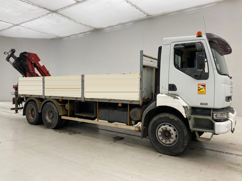 Renault Kerax 420 DCi - 6x4 - Camion platformă, Camion cu macara: Foto 3 Renault Kerax 420 DCi - 6x4 - Camion platformă, Camion cu macara: Foto 3
