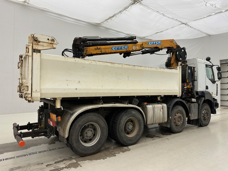 Renault Kerax 430 DXi - 8x4 - Camion basculantă, Camion cu macara: Foto 4 Renault Kerax 430 DXi - 8x4 - Camion basculantă, Camion cu macara: Foto 4