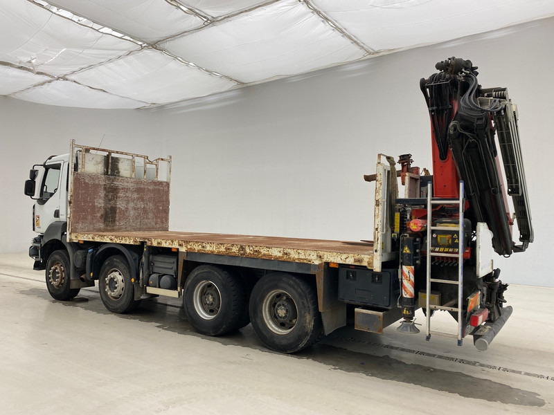 Renault Kerax 430 DXi - 8x4 - Camion platformă, Camion cu macara: Foto 4 Renault Kerax 430 DXi - 8x4 - Camion platformă, Camion cu macara: Foto 4